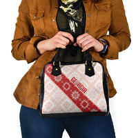 Georgia Rugby 2026 Shoulder Handbag Georgian Folk Pattern