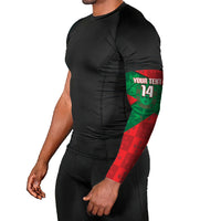 Custom Portugal Rugby 2026 Arm Sleeves Os Lobos Wolf Mascot