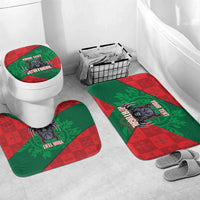 Custom Portugal Rugby 2026 Bathroom Set Os Lobos Wolf Mascot