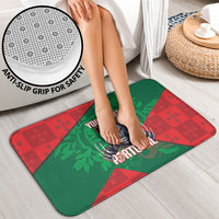 Custom Portugal Rugby 2026 Bathroom Set Os Lobos Wolf Mascot