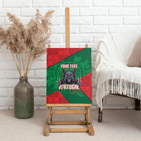 Custom Portugal Rugby 2026 Canvas Wall Art Os Lobos Wolf Mascot