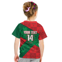 Custom Portugal Rugby 2026 Kid T Shirt Os Lobos Wolf Mascot