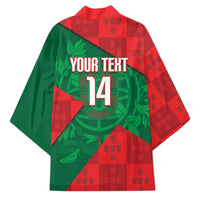 Custom Portugal Rugby 2026 Kimono Os Lobos Wolf Mascot