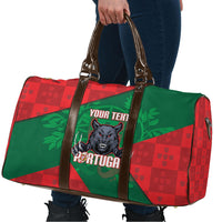 Custom Portugal Rugby 2026 Travel Bag Os Lobos Wolf Mascot