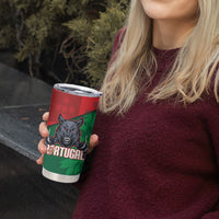 Custom Portugal Rugby 2026 Tumbler Cup Os Lobos Wolf Mascot