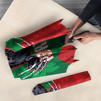 Custom Portugal Rugby 2026 Umbrella Os Lobos Wolf Mascot