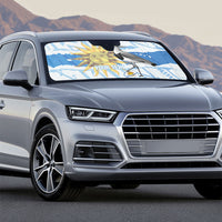 Custom Uruguay Rugby 2026 Auto Sun Shade Sun Of May and Lapwing