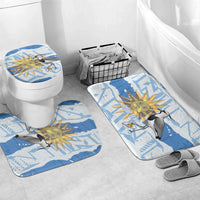 Custom Uruguay Rugby 2026 Bathroom Set Sun Of May and Lapwing