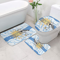 Custom Uruguay Rugby 2026 Bathroom Set Sun Of May and Lapwing