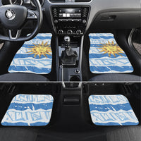 Custom Uruguay Rugby 2026 Car Mats Sun Of May and Lapwing