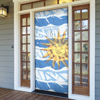 Custom Uruguay Rugby 2026 Door Cover Sun Of May and Lapwing