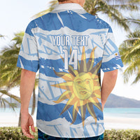 Custom Uruguay Rugby 2026 Hawaiian Shirt Sun Of May and Lapwing