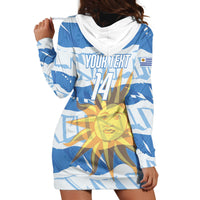 Custom Uruguay Rugby 2026 Hoodie Dress Sun Of May and Lapwing