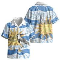 Custom Uruguay Rugby 2026 Kid Hawaiian Shirt Sun Of May and Lapwing