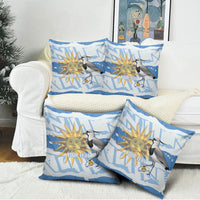 Custom Uruguay Rugby 2026 Pillow Cover Sun Of May and Lapwing