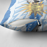 Custom Uruguay Rugby 2026 Pillow Cover Sun Of May and Lapwing