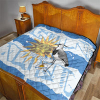 Custom Uruguay Rugby 2026 Quilt Sun Of May and Lapwing