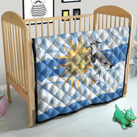 Custom Uruguay Rugby 2026 Quilt Sun Of May and Lapwing