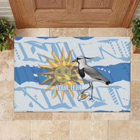 Custom Uruguay Rugby 2026 Rubber Doormat Sun Of May and Lapwing