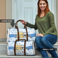 Custom Uruguay Rugby 2026 Travel Bag Sun Of May and Lapwing