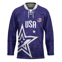 Custom United States Rugby 2026 Hockey Jersey Go USA Star Symbol