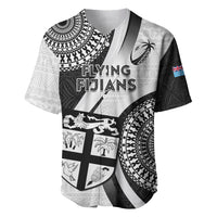 Fiji Rugby Baseball Jersey World Cup 2023 Go Champions Fijian Tapa Black Version - Wonder Print Shop