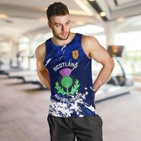 custom-scotland-rugby-men-tank-top-world-cup-2023-go-scottish-thistle-grunge-style