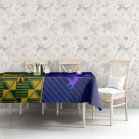 Custom South Africa And Scotland Rugby Tablecloth Springboks Thistle Together - Wonder Print Shop