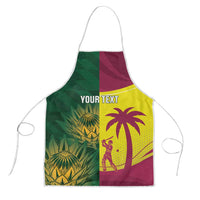 South Africa West Indies Cricket Custom Apron Proteas Windies Together - Wonder Print Shop