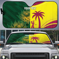 South Africa West Indies Cricket Custom Auto Sun Shade Proteas Windies Together - Wonder Print Shop