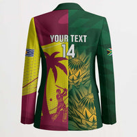 South Africa West Indies Cricket Custom Blazer Proteas Windies Together - Wonder Print Shop