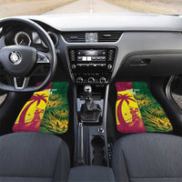 South Africa West Indies Cricket Custom Car Mats Proteas Windies Together - Wonder Print Shop