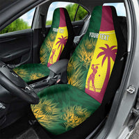 South Africa West Indies Cricket Custom Car Seat Cover Proteas Windies Together - Wonder Print Shop