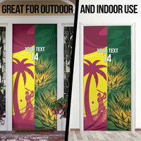 South Africa West Indies Cricket Custom Door Cover Proteas Windies Together - Wonder Print Shop