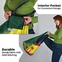 South Africa West Indies Cricket Custom Grocery Bag Proteas Windies Together - Wonder Print Shop