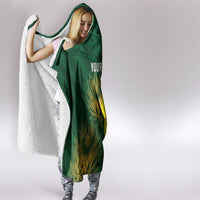 South Africa West Indies Cricket Custom Hooded Blanket Proteas Windies Together - Wonder Print Shop