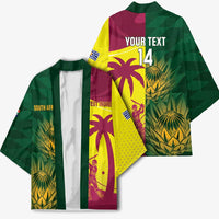 South Africa West Indies Cricket Custom Kimono Proteas Windies Together - Wonder Print Shop