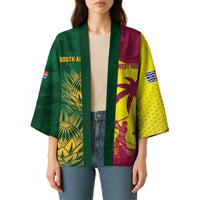 South Africa West Indies Cricket Custom Kimono Proteas Windies Together - Wonder Print Shop
