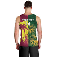 South Africa West Indies Cricket Custom Men Tank Top Proteas Windies Together - Wonder Print Shop