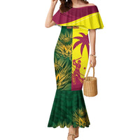 South Africa West Indies Cricket Custom Mermaid Dress Proteas Windies Together - Wonder Print Shop