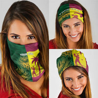 South Africa West Indies Cricket Custom Neck Gaiter Proteas Windies Together - Wonder Print Shop