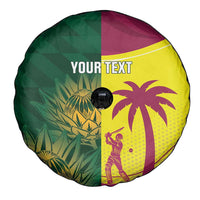 South Africa West Indies Cricket Custom Spare Tire Cover Proteas Windies Together - Wonder Print Shop