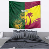 South Africa West Indies Cricket Custom Tapestry Proteas Windies Together - Wonder Print Shop