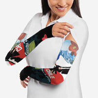 Chile Fiestas Patrias Arm Sleeves Andean Condor Andes Mountains - Wonder Print Shop