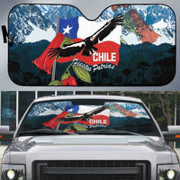 Chile Fiestas Patrias Auto Sun Shade Andean Condor Andes Mountains - Wonder Print Shop