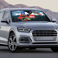 Chile Fiestas Patrias Auto Sun Shade Andean Condor Andes Mountains - Wonder Print Shop