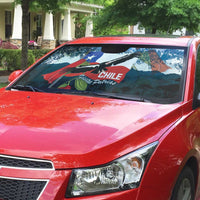 Chile Fiestas Patrias Auto Sun Shade Andean Condor Andes Mountains - Wonder Print Shop