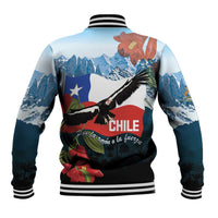 Chile Fiestas Patrias Baseball Jacket Andean Condor Andes Mountains - Wonder Print Shop