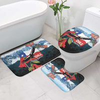 Chile Fiestas Patrias Bathroom Set Andean Condor Andes Mountains - Wonder Print Shop