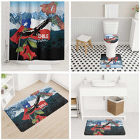 Chile Fiestas Patrias Bathroom Set Andean Condor Andes Mountains - Wonder Print Shop